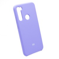 Чехол бампер Silicone Case для Xiaomi Redmi Note 8T (фиалковый)