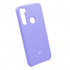 Чехол бампер Silicone Case для Xiaomi Redmi Note 8 (фиалковый)