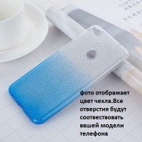 Силиконовый чехол EXPERTS "BRILLIANCE TPU CASE" для Huawei Y7, голубой