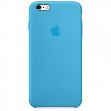 Бампер Silicone Case для iPhone 6 / 6s голубой