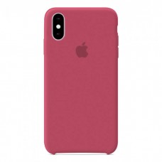 Чехол бампер Silicone Case для iPhone XR (Camelia)