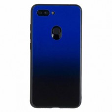 Силиконовый чехол EXPERTS "COLOR GLASS TPU" для Xiaomi Mi 8 Lite, синий