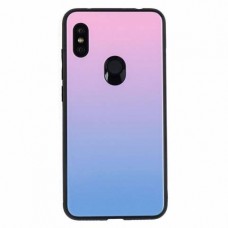 Силиконовый чехол EXPERTS "COLOR GLASS TPU" для Xiaomi Redmi Note 6/6 Pro, фиолетовый