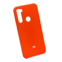 Чехол бампер Silicone Case для Xiaomi Redmi Note 8T (красный)