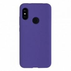 Силиконовый чехол EXPERTS "SOFT TOUCH" для Xiaomi Mi A2 Lite / Redmi 6 Pro синий 