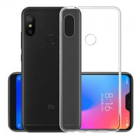 Силиконовый чехол Ultra Thin TPU для Xiaomi Mi A2 lite / Redmi 6 Pro,  прозрачный