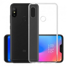 Силиконовый чехол Ultra Thin TPU для Xiaomi Mi A2 lite / Redmi 6 Pro,  прозрачный