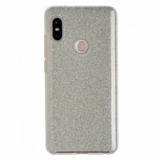 Силиконовый чехол EXPERTS "DIAMOND TPU CASE" для Xiaomi Redmi Note 5 / Note 5 Pro, серебро