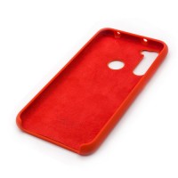 Чехол бампер Silicone Case для Xiaomi Redmi Note 8T (черный)