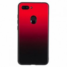 Силиконовый чехол EXPERTS "COLOR GLASS TPU" для Xiaomi Mi 8 Lite, красный