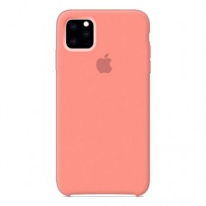 Чехол Silicone Case для iPhone 11 (Begonia Red)