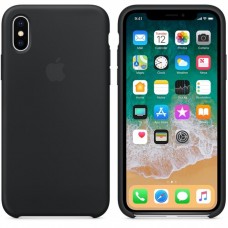 Чехол бампер Silicone Case для iPhone XR (Black)