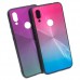 Чехол для Xiaomi Redmi 7 бампер EXPERTS Shiny (розовый-синий)