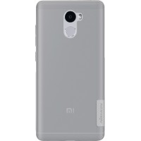 Чехол Nillkin Nature TPU для Xiaomi Redmi 4 (серый)