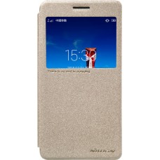 Чехол Nillkin Sparkle для Lenovo Vibe P1M золотистый