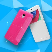 Чехол Nillkin Sparkle для Lenovo Vibe P1 розовый