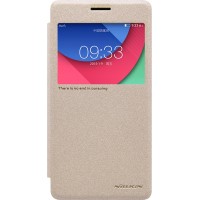 Чехол Nillkin Sparkle для Lenovo Vibe P1 золотистый