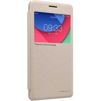 Чехол Nillkin Sparkle для Lenovo Vibe P1 золотистый