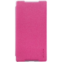 Чехол Nillkin Sparkle для Sony Xperia Z5 розовый