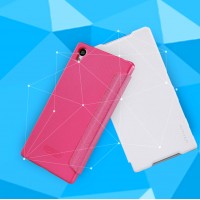 Чехол Nillkin Sparkle для Sony Xperia Z5 розовый