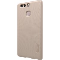 Чехол Nillkin Super Frosted Shield для Huawei P9 (золотистый)