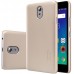 Чехол Nillkin Super Frosted Shield для Lenovo Vibe P1M золотистый