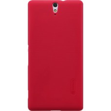 Чехол Nillkin Super Frosted Shield для Sony Xperia C5 Ultra красный