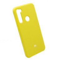 Чехол бампер Silicone Case для Xiaomi Redmi Note 8T (желтый)