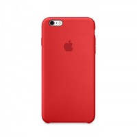 Бампер Silicone Case для iPhone 6 / 6s Plus, красный