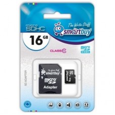 Карта памяти Smartbuy 16GB micro SDXC Class 10 