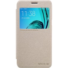 Чехол Nillkin Sparkle для Samsung Galaxy J3 (золотистый)