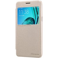 Чехол Nillkin Sparkle для Samsung Galaxy J3 (золотистый)