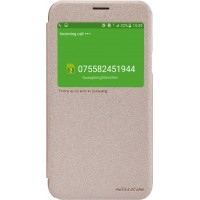 Чехол Nillkin Sparkle для Samsung Galaxy J5 2016 (золотистый)