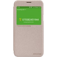 Чехол Nillkin Sparkle для Samsung Galaxy J7 2016 (золотистый)