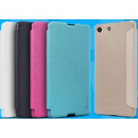 Чехол Nillkin Sparkle для Sony Xperia M5 золотистый