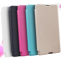 Чехол Nillkin Sparkle для Sony Xperia M5 золотистый