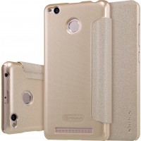 Чехол Nillkin Sparkle для Xiaomi Redmi 3 Pro (золотистый)