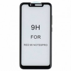 Защитное стекло 3d на весь экран для Xiaomi Redmi Note 6/6 Pro черное