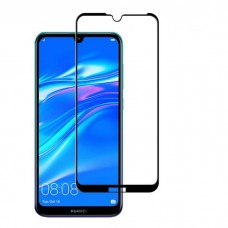 Защитное стекло 5d полной проклейки Full glue для Huawei Y6 2019 / Honor 8A черное