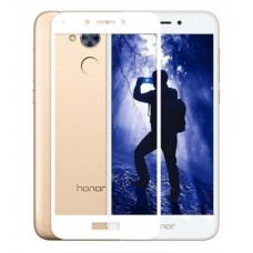 Защитное стекло 3D на весь экран для Huawei Honor 6A, белое