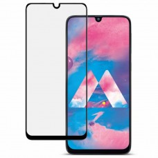 Защитное стекло 3d на весь экран для Samsung Galaxy a20 / A30 черное