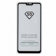 Защитное стекло 5d полной проклейки Full glue для Xiaomi Mi 8 lite черное