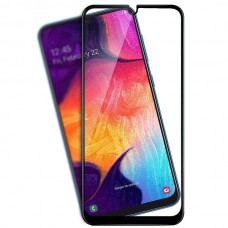 ЗАЩИТНОЕ СТЕКЛО ПОЛНОЙ ПРОКЛЕЙКИ FULL GLUE ДЛЯ SAMSUNG GALAXY A70 ЧЕРНОЕ