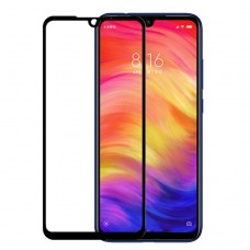 Защитное стекло 3d на весь экран для Xiaomi Redmi 7 черное