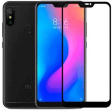 Защитное стекло 3d на весь экран для Xiaomi Mi A2 lite / Redmi 6 Pro черное