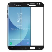 Защитное стекло 3D на весь экран для Samsung Galaxy J7 (2018) , черное