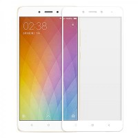 Защитное стекло 3d на весь экран для Xiaomi Redmi 4 ,белое