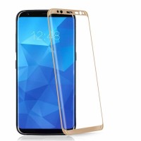 Защитное стекло 3d на весь экран для Samsung Galaxy S8 Plus (G955) золотое