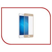 Защитное стекло 3D на весь экран для Huawei Honor 6A, золотое