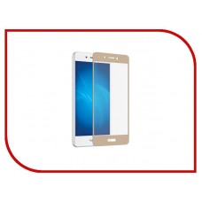 Защитное стекло 3D на весь экран для Huawei Honor 6A, золотое